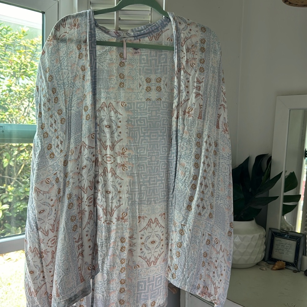 Victoria secret bathing suit cover open light weight flowy
